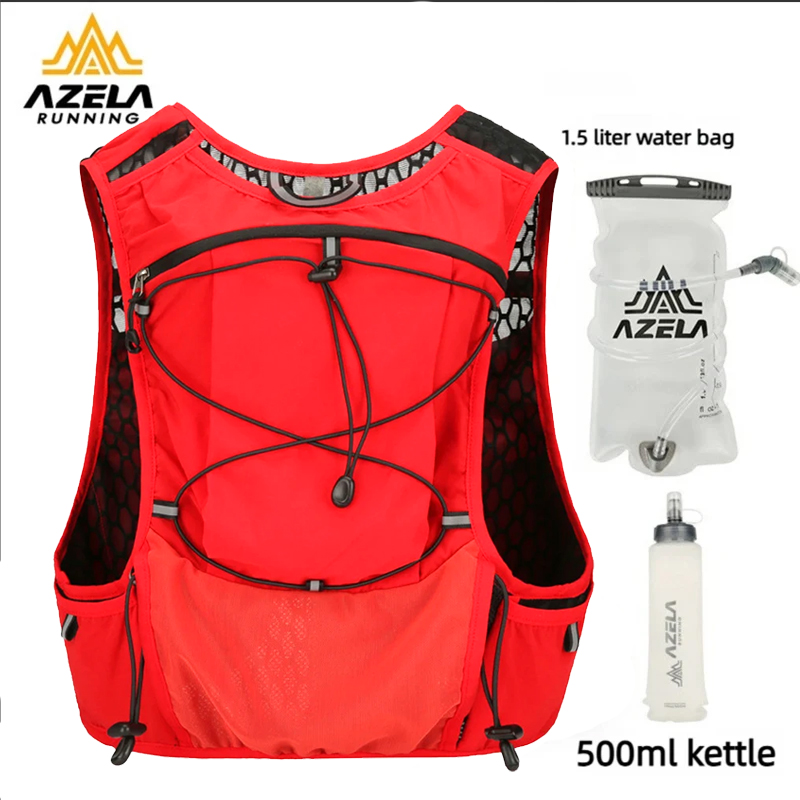 Reflective Vest Cycling - Mochila de Hidratación Ligera y Transpirable