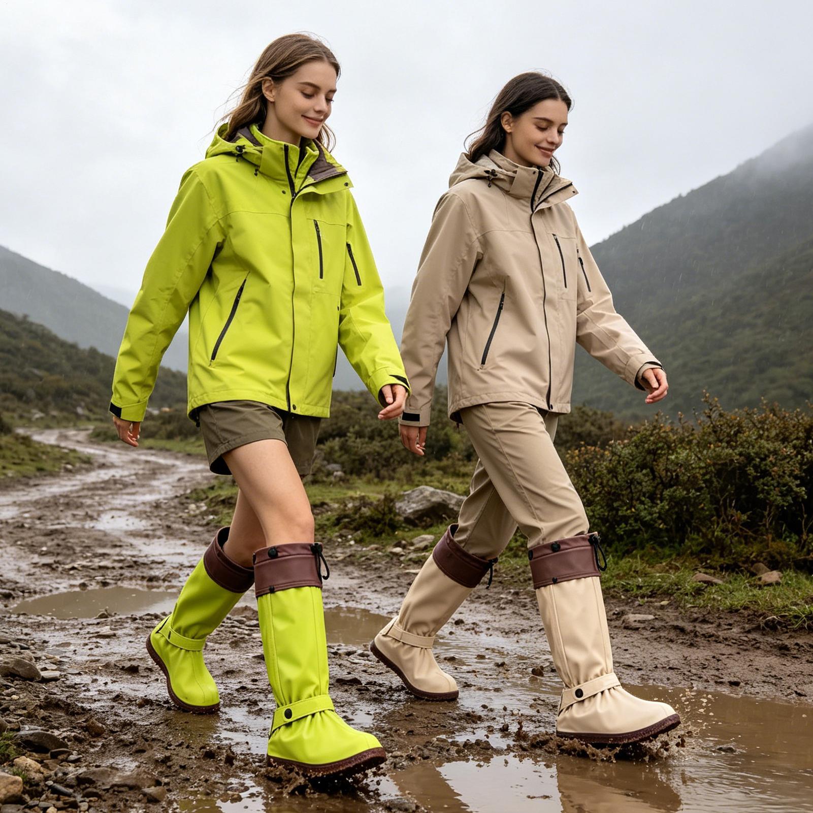Cycling Commute In Rain - Fundas para botas de lluvia con