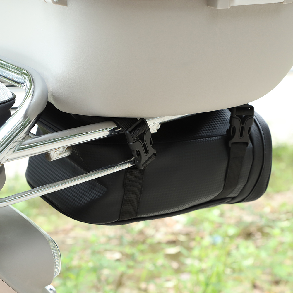 Saddle Bag Under Seat - Portaequipajes para Motocicleta, Bolsa Impermeable para
