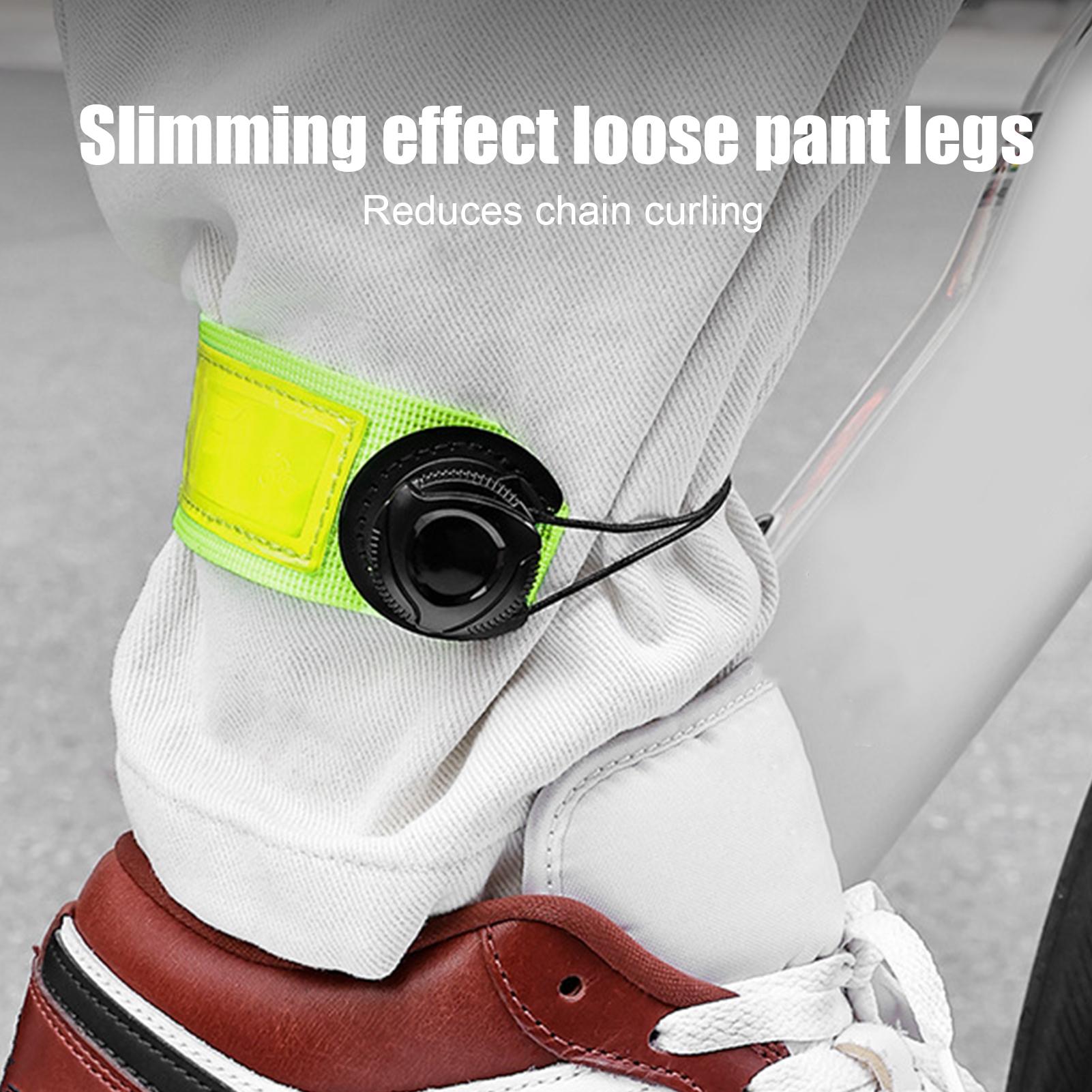 Cycling Commute Pants - Correa reflectante para pantalones de bicicleta,