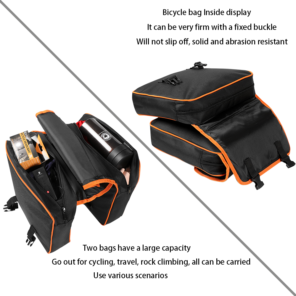 Bolsa de maletero de bicicleta - Cycling Journey reseña y precio