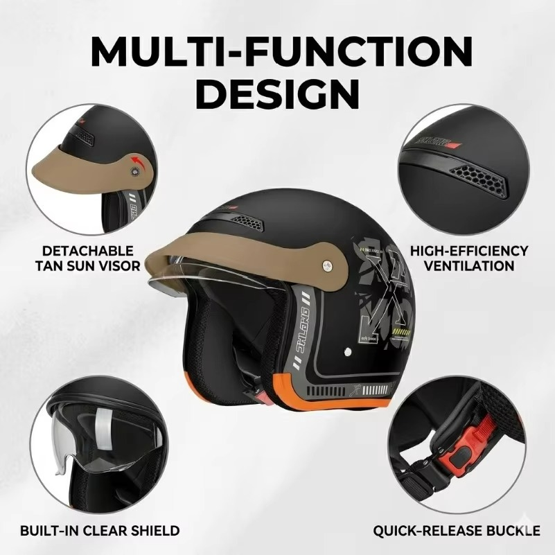 Casco Retro Cálido y Resistent - Commute Cycling Helmet reseña y precio