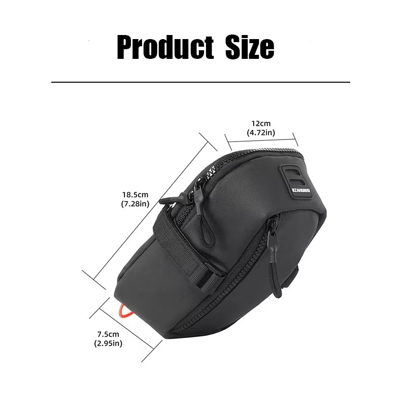 Bolsa de Sillín para Bicicleta - Saddle Bag Under Seat reseña y precio