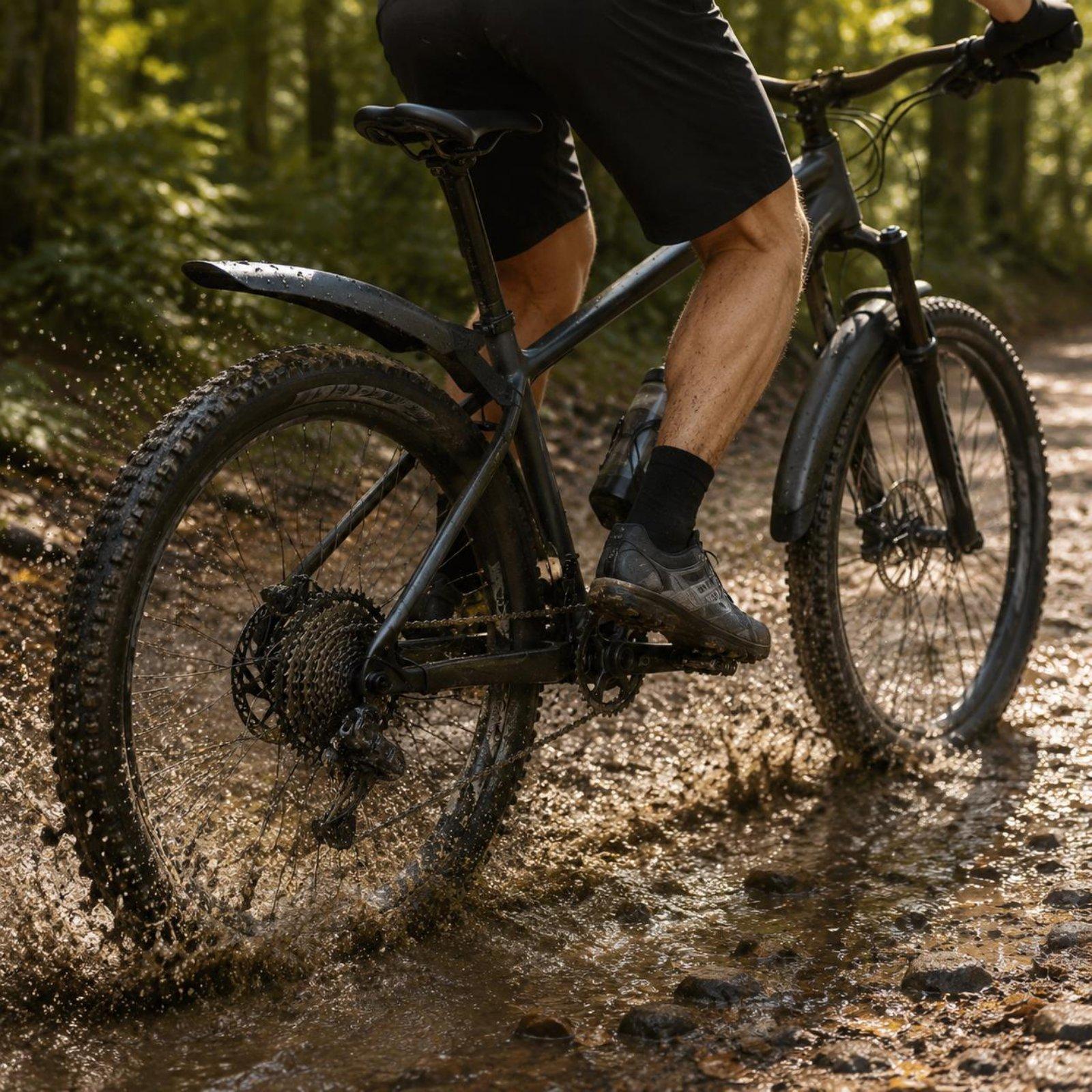 Guardabarros para Bicicleta de - Cycling Commute In Rain reseña y precio