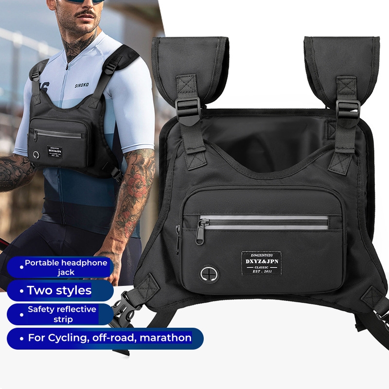 Bolsa táctica de pecho de mall - Reflective Vest Cycling reseña y precio