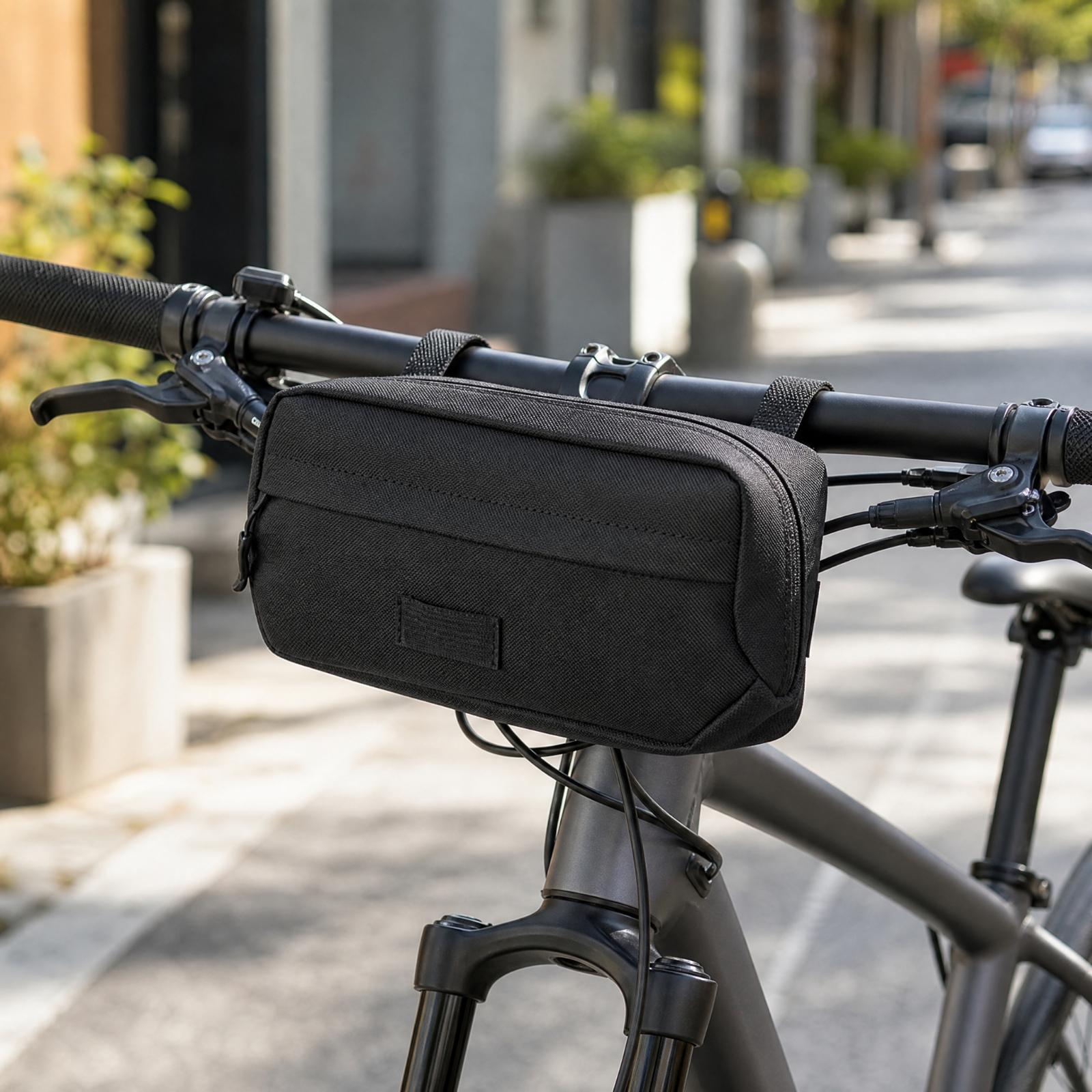 Bolsa compacta para manillar d - Cycling Commute Essentials reseña y precio